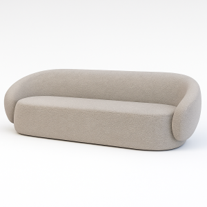 Sofa boucle beige